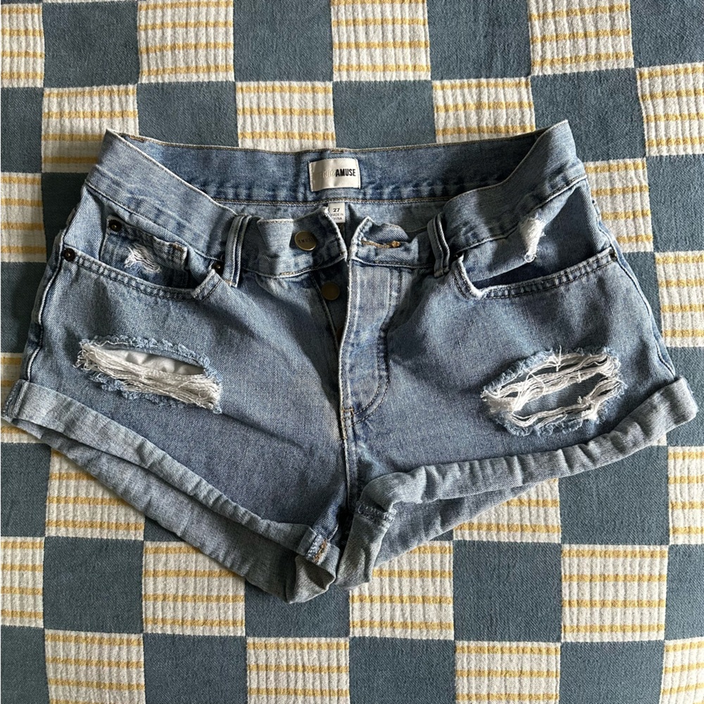 Amuse Society Denim Shorts